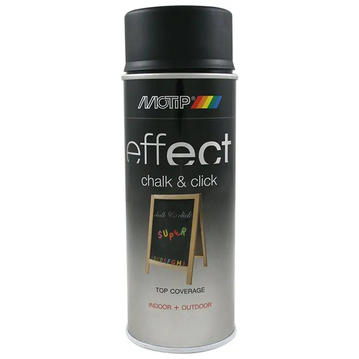 Motip Effect Tavlemaling Sort 400ml.